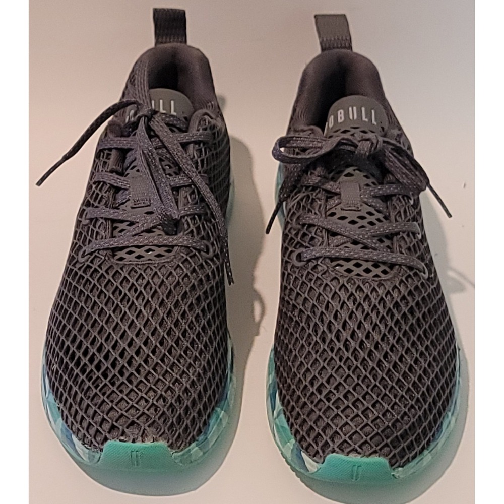 NoBull Diamond Dark Gray Prism Mesh Unisex Running Athletic Sneakers M 10 W 11.5